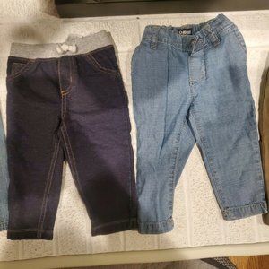 Lot of Five Boys Pants Ages 12 and 12 to 18 months. Boys Khaki. VGC. Toddlers.